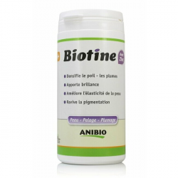 ANIBIO- Biotine en poudre 260 Gr pour chat