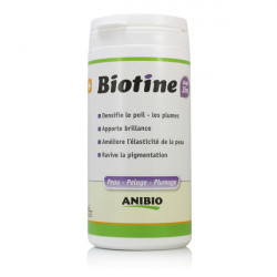 ANIBIO- Biotine en poudre 260 Gr pour chien